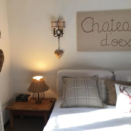 Wonderful Overlooking The Swiss Alps Apartmán Chateau-d'Oex