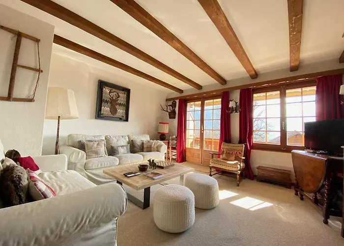 Wonderful Overlooking The Swiss Alps