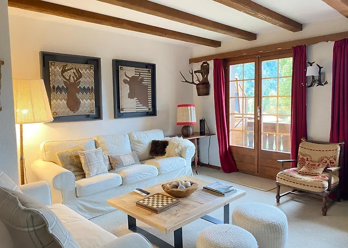 Wonderful Overlooking The Swiss Alps Appartement