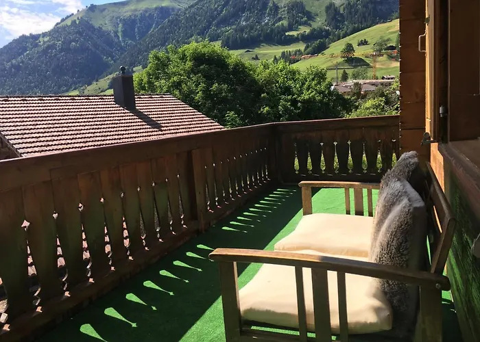 Lägenhet Wonderful Overlooking The Swiss Alps Chateau-d'Oex