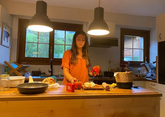 Lägenhet Wonderful Overlooking The Swiss Alps